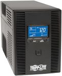 Tripp Lite OMNI1500LCDT 1500VA UPS Battery Back Up AVR LCD Display 10 Outlets 120V 810W Tel & Coax Protection USB, 3 Year Warranty & $250,000 Insurance, Black