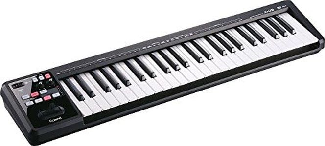 Roland A-49 Midi Keyboard Controller, 49 Full-Size Keys - Black