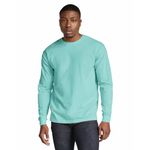 Comfort Colors Adult Long Sleeve Tee, Style G6014, Chalky Mint, Large