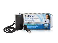 AirTamer Negative Ion Generator Rechargeable Personal Air Purifier A310, Black