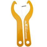 maXpeedingrods Tool Adjustable Stainless Steel Sleeve Coilovers Wrench Spanner Chrome 2 Pcs for Civic Accord