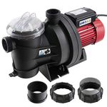 Arebos Swimming Pool Pump 800 W | Filter Pump | Circulation Pump | Pool Pump | Low-Noise | up to 15,000l/h