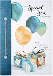 Hallmark Birthday Card for Son - Classic Illustrated Design