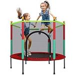 TOYMATE Kids Trampoline with Safety