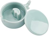 PH PandaHall Fish Shape Ink Dish Porcelain Chinese Calligraphy Inkwell Pottery Multifunctional Ink Plate for Chinese Japanese Calligraphy Sumi Painting Beginners Professional Chinese New Year