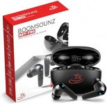 RED STAR TEC Sweatproof Wireless Earbuds Headphones for Running- Suitable as Workout Earbuds, Wireless Sport Earbuds, and Loud Gaming Earbuds with mic from BoomSounZ RST T-90 Noise Cancelling Earbuds
