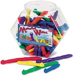 Learning Resources Measuring Worms, 72 Assorted Color Worms, Early Math Skills, Ages 5+