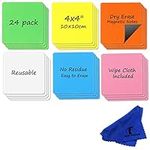 Dry Erase Magnets Set - 24 Pack - 4