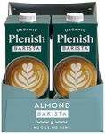 Plenish Barista Organic Almond Drink Long Life, 1L (Pack of 6)