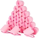MAQIHAN 24PCS Foam Hair Rollers - 1.89 Inch Large Sponge Rollers for Heatless Hair Curler for Short/Long Hair Sleep rolos para cabello Jumbo Sponge Curlers Soft Sleeping Thin Curl Overnight rulos