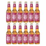 Coolberg Cranberry Non Alcoholic Beer 330ml Glass Bottle - Pack of 12 (330ml x 12)