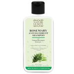 NATURE LEAGUE – Rosemary Anti-Dandruff & Anti-Hair Fall Shampoo, With Rosemary Extract, Pyrithione Zinc, Tea Tree Oil, Aloevera & Vitamin-E, Sulphate & Paraben Free, 400 ml