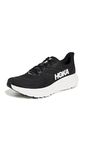 HOKA Men's Arahi 8 Sneaker, Black/White, 10.5