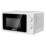 Vytronix WHV20ML 20 Litre 700W Microwave Oven | Freestanding Microwave with 5 Power Levels, Defrost Function, Manual Timer Function | White Microwave 20L Capacity