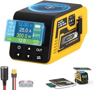 Azocek 300W Voltage Regulator Compatible with Dewalt 20V Battery