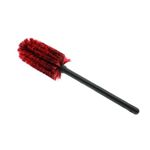 Purezo Plastic Car Alloy Wheel Cleaning Brush Soft Bristle Long Master Car Wheel Brush Easy Reach Rim Tire Detailing Brush Car Washing Brush For Wheels, Pack Of 1