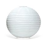 Weddingstar Round Paper Lantern, 20", White