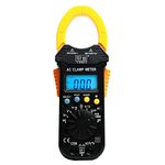 VAR TECH Digital Clamp Meter V 2002 C, 3 ½ Digits (2000 Counts), Auto Ranging, Temp. Test & Backlight