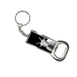 Graphics and More Bottlecap Opener Key Chain, Goat Head - Black and White (KK2253) by Graphics and More