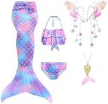 Mermaid Tail Swimsuit for Swimming 