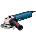 Bosch GWS 14-125 CI Heavy Duty Corded Electric Angle Grinder, 1,400W, 5 inch, Kickback Control, 2.2 kg + Auxiliary Handle, Wrench & Protective Guard, 1 Year Warranty