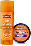 O'Keeffe's Lip Repair Unscented Stick 4.2G & Lip Repair Overnight 7G