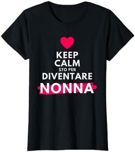 keep calm sto per diventare nonna per futuri neo nonna Maglietta
