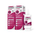 Hycosan Intense Twin Pack - Eye Drops for Long-Lasting Intensive Lubrication & Instant Relief for Itchy, Burning Sensations and Severe Dry Eyes - Preservative Free - 2x225 Measured Doses