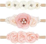 Lusofie 3Pcs Baby Girl Nylon Headba