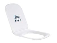 KOHLER Replay Square-shaped, Quiet-Close, Slim Toilet Seat in White