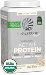 Sunwarrior Vegan Protein Powder USDA Organic | BCAA Sugar Free Gluten Free Non-GMO Dairy Free