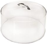 Winco CKS-13C Round Acrylic Cake Stand Cover, 12-Inch, Clear