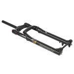 Fat Bike Fork 26 Inch Mountain Bike Suspension Fork 5.0'' Tires Travel 100mm 1-1/8 Straight MTB Air Fork Thru Axle 15x150mm Manual Lockout (Color : Black, Size : 26inch)