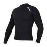 Owntop Wetsuit Top Men, 2MM Wetsuit Jackets Long Sleeve, Comfort Fit Keep Warm for Swimming Snorkeling Scuba Diving (Black, XL)