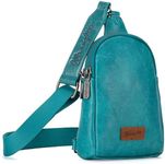 Wrangler Leather Crossbody Bag for 