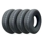 ST225/75R15 10PR Tenaci Haida HD825 Radial S/T Super Trailer 117/112L | High Performance All-Season Trailer Tires | 225/75R15 | 225 75 15 | 2257515 | (PACK of 4) TIRES ONLY