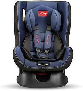 LuvLap Sports Convertible Car Seat for Baby & Kids, New Born to 4 Years, Forward Facing & Rearward Facing, 3 Adjustable Recline Levels, European Safety Standard Certified, Side Impact Guard-Blue