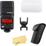Godox Mini Thinklite TT350 TTL Flash for Nikon Cameras (Black)