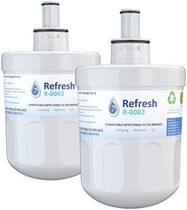 Refresh Replacement for Samsung Aqua-Pure Plus DA29-00003G, DA29-00003A, DA2900002B, DA2900003, DA2900003F, DA290002, HAFCU1, HAFIN2 and Waterdrop WD-DA-29-00003G Refrigerator Water Filter (2 Pack)