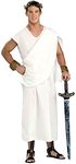 Forum Novelties Costume Toga, White, Standard