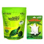 TED TABBIES Taiyo Pluss Discovery Premium Turtle Food 1 Kg + Free Conditioner | Daily Nutrition Sticks With Spirulina And Stabilised Vitamin C | Suitable For Turtles Of All Life Stages.