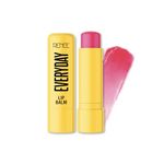 RENEE Everyday Tinted Lip Balm - Rose Petal, Heals, Moisturizes & Protects with SPF 30, for Dry & Chapped Lips, Enriched with Vitamin C, Shea Butter & Hyaluronic Acid, Skincare Infused Makeup 4.5 Gm