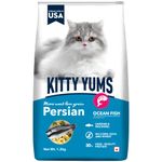 Kitty Yums Persian Adult Dry Cat Food, Ocean Fish, 1.2kg Pack