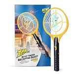 ZAP IT! Bug Zapper Battery Powered (2xAA Included) Bug Zapper Racket, 3,500 Volt