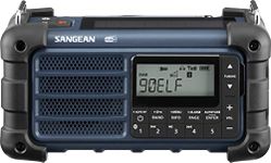 Sangean MMR-99 Emergency Radio, Crank, Solar Dark Blue with Dab+Med Dab+