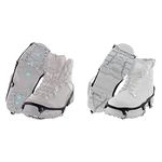 Yaktrax Diamond Grip All-Surface Traction Cleats and Traction Chains Walking Bundle (2 Pairs)