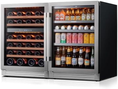 Ca'Lefort 48 Inch Wine & Beverage Refrigerator, 220 Can and 52 Bottle