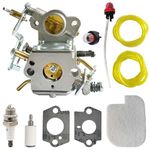 PR4218 P3314 Carburetor for Poulan Pro P3416 P3516PR P3818AV P4018 PP3516 PP3816AV PP4018 PPB3416 PPB4018 S1970 SM4218AV 18’’ 35cc 38cc 42cc Chainsaw Craftsman 358351710 358350990 358351820 358351600