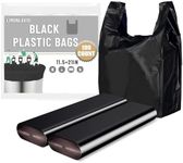 LimonLaviu Plastic Bags Black, (11.